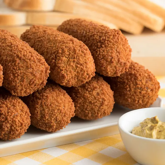 Koffietafel met kroket