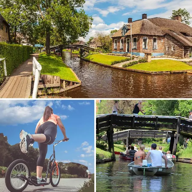 Giethoorn Boat & (Kick)Bike