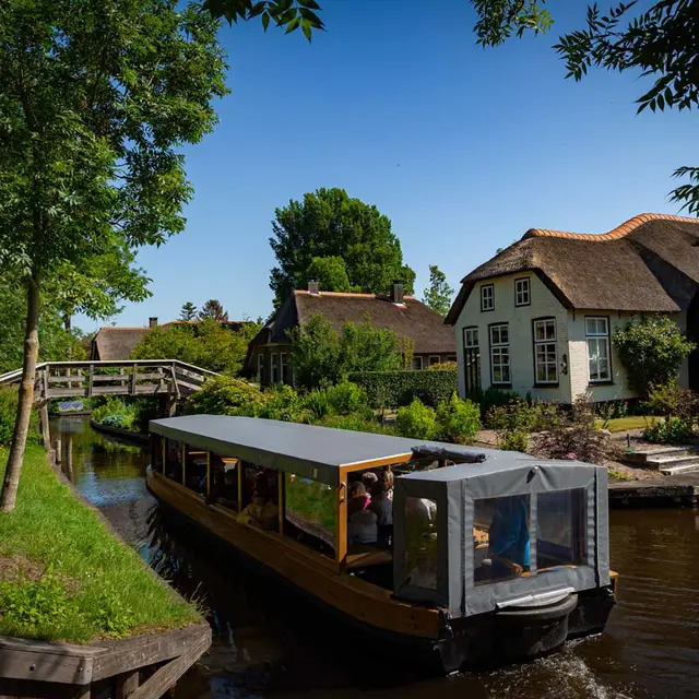 Smaakvolle Giethoorn Rondvaart