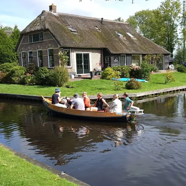 Houten Punter Giethoorn luxe